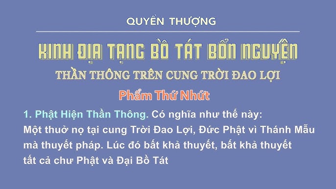 Kinh Địa Mẫu Không Quảng Cáo - Khám Phá Ý Nghĩa và Giá Trị Tâm Linh