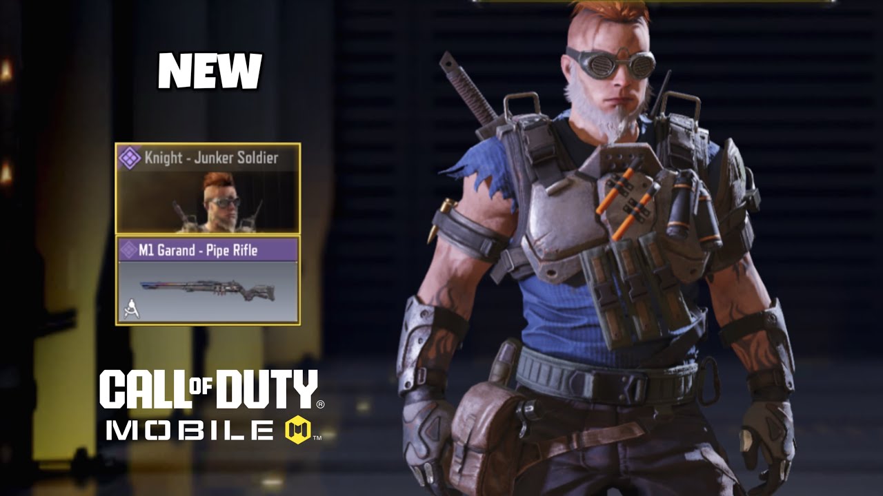 *NEW* Knight - Junker Soldier Skin & M1 Garand - Pipe Rifle Gameplay in ...