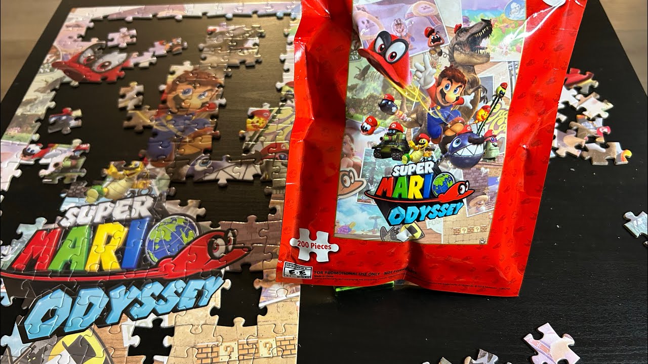 Super Mario Odyssey puzzle! 🧩 #livewithyoutube - YouTube