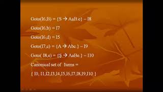 3 2 COMPPILER DESIGN -PARSING TABLE IMPLEMENTATION