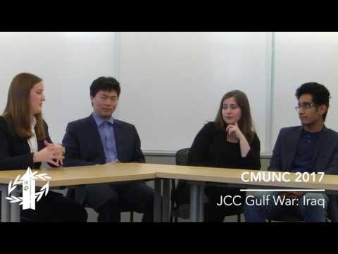 CMUNC 2017 - Meet Your Dais! - JCC Gulf War: Iraq