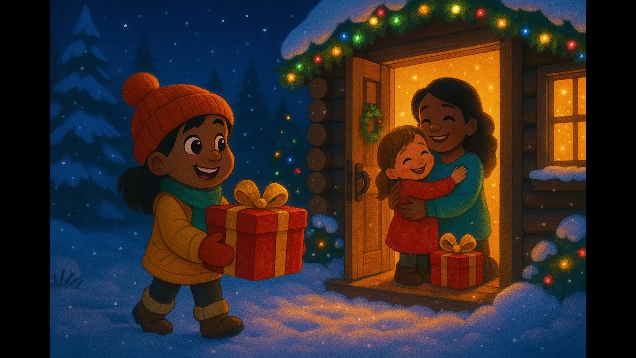 "هدیه برفی: داستان کودکانه کریسمس برای مسیحی‌ها | The Snowy Gift: A Christmas Story"