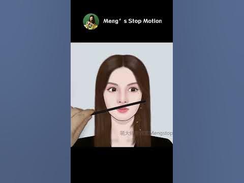 Relaxing Brushing & Scissor Sound ️ ASMR haircut animation | Meng’s