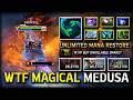 WTF MAGICAL META BUILD CARRY MEDUSA | Unlimited Mana Restore 100% Beyond GODLIKE 7.41c DotA 2