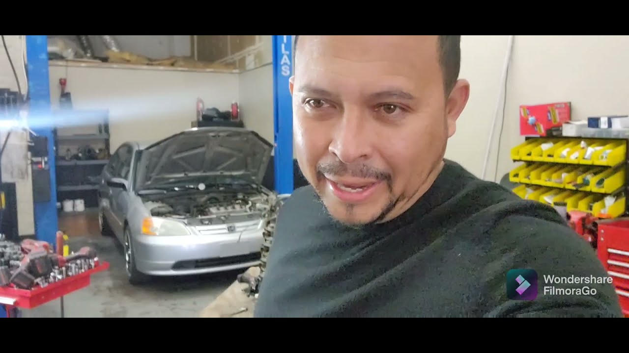 Como instalar la cabeza o culata en 2001 honda civic