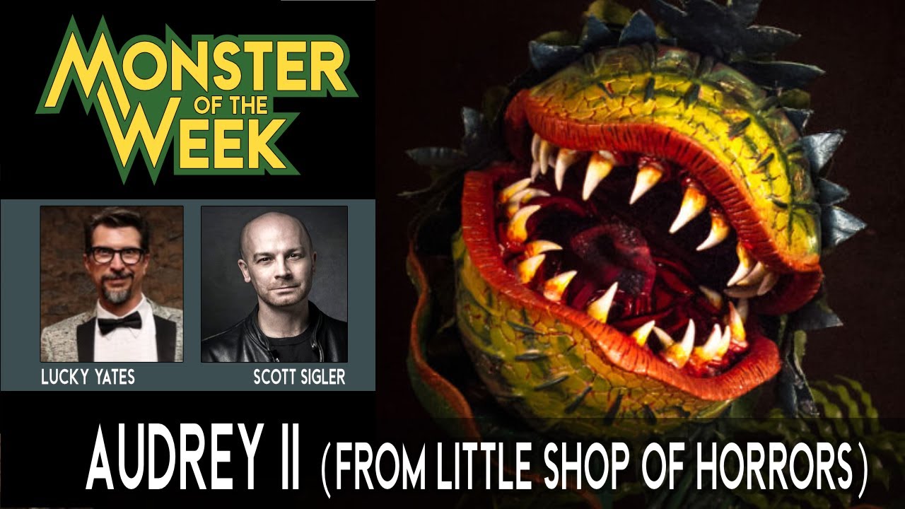 Monster of the Week: Lucky Yates and Audrey II from LITTLE SHOP OF HORRORS