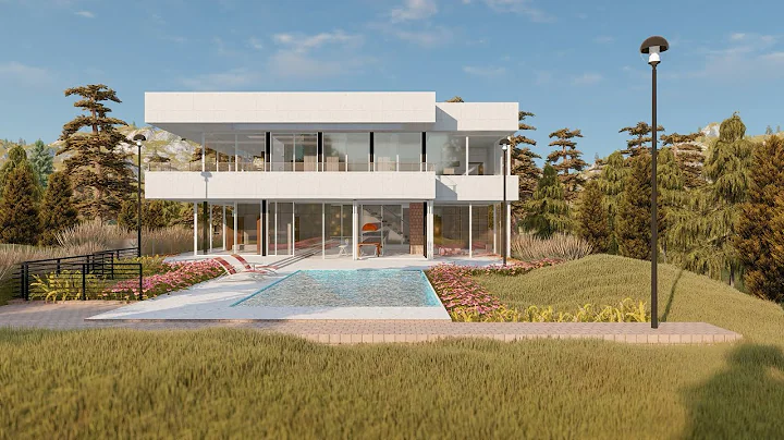 Modern Residence House | Cinematic Walkthrough Animation | Lumion 8 | Architecture Visualization