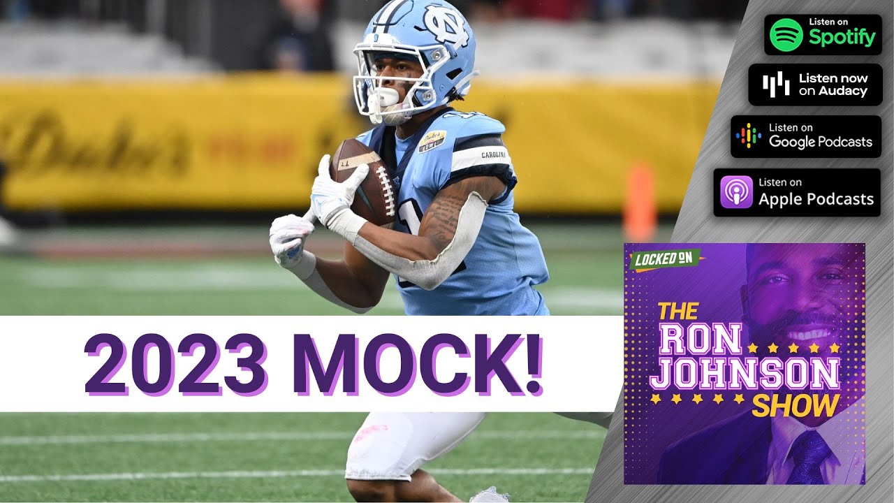 Minnesota Vikings 2023 Mock Drafts Are HERE The Ron Johnson Show
