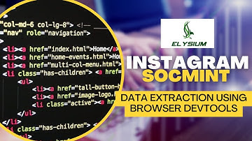 Hacking Instagram - Using DevTools to extract data for OSINT/SOCMINT