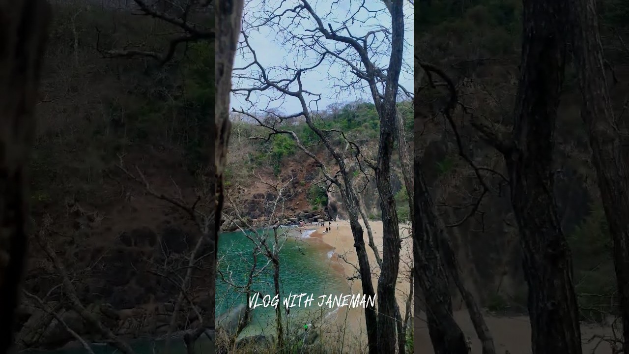 Butterfly beach 🦋 Goa  #unseen ⛱️🏖️