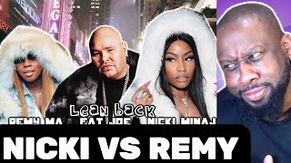 Nicki Minaj - Lean Back [REMIX] Fat Joe & Remy Ma | REACTION