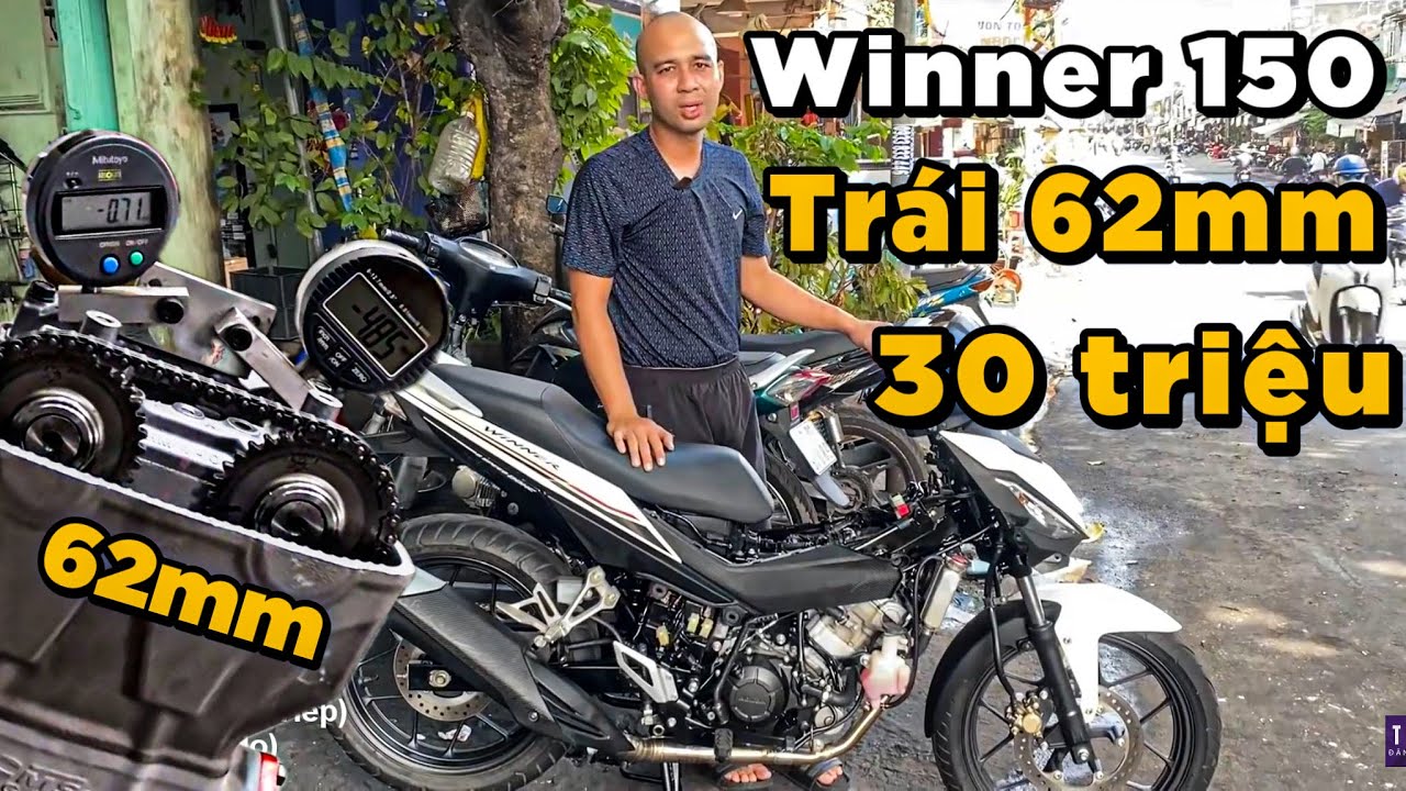 Honda Winner 150 Làm 62Mm Giá 16 Triệu Khác Với Làm 30 Triệu Ntn? Chủ Xe Chạy Run Tay Vì Bay Quá Bay