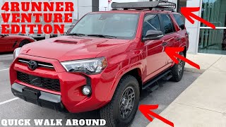 Just a very quick and simple walk around of the 2020 toyota 4runner
venture edition. basically this is trd off road premium with slew
black ac...