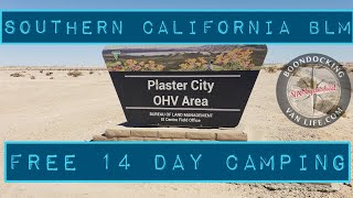 Plaster City BLM OHV Painted Gorge Road