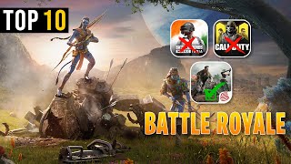 Top 10 New Battle Royale Games For Android 2023 | Like PUBG & Free Fire
