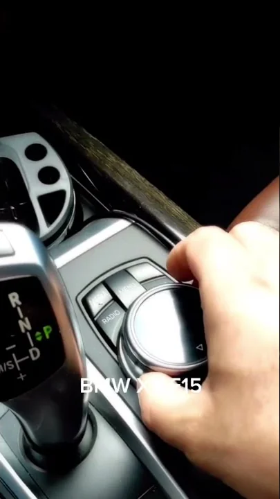 Проверка уровня масло BMW X5 F15