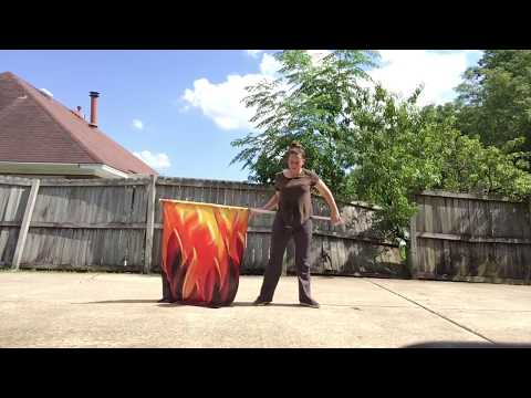 How to Color Guard: “The Decapitator”