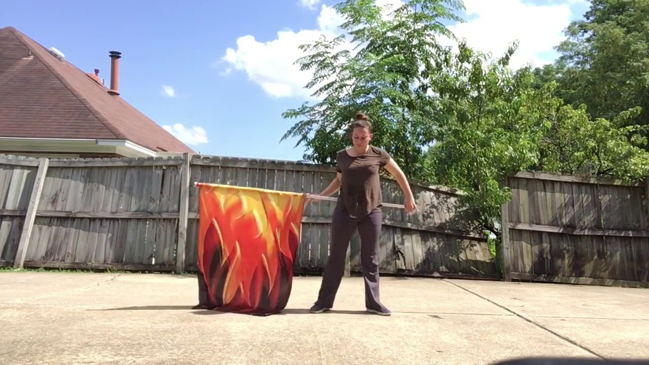 How to Color Guard: “The Decapitator”