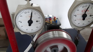 brake test on a 3-phase induction motor