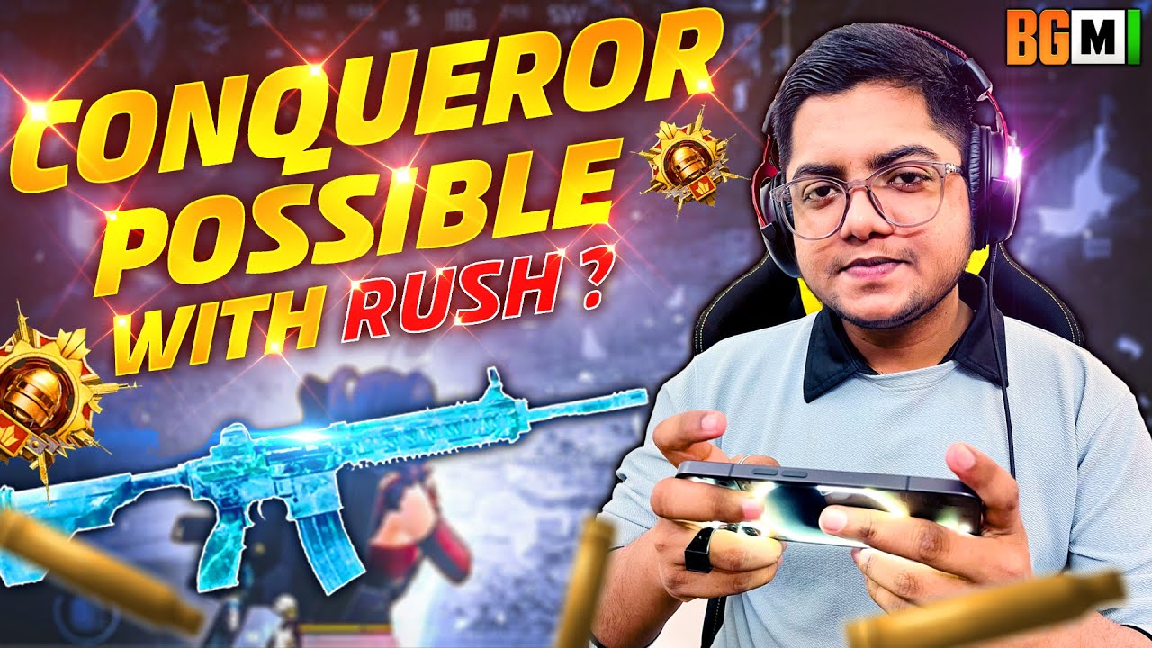 BGMI CONQUEROR RANK PUSH with RUSH Road To Top 500 | BGMI Live Facecam ...