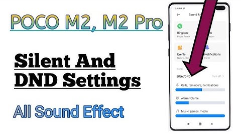 POCO M2, M2 Pro || Sound And Vibration Features || How To Use Sound Effects 🔥
