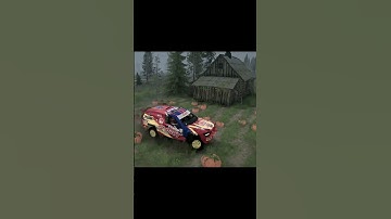 Exploring the Wild Country Map in the Superwolf #shorts #mudrunner