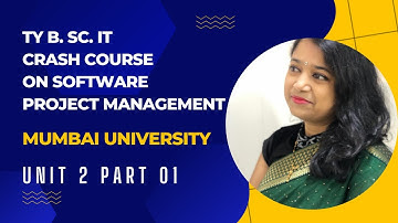 TYBScIT || 04 Crash Course SPM Unit 2 Part 01 || Mumbai University