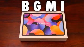 Xiaomi Pad 6 Unboxing + Gameplay🔥 | BGMI Handcam