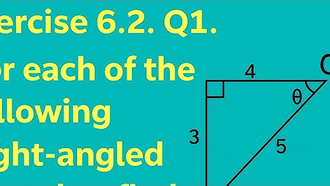 Class 9 | Math Exercise 6.2 Q1 (a) | Trigonometric Ratios | Urdu & English Medium | 