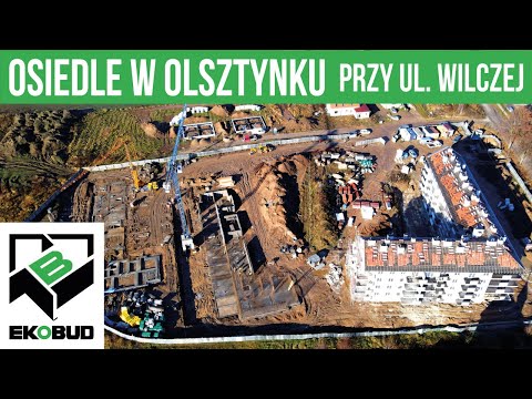 Osiedle Mieszkaniowe | ul. Wilcza, Olsztynek | 11.2021 / EKOBUD Ostróda | DRON AKF
