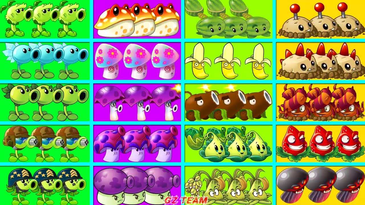 Minty on X: Plants vs. Zombies plants tier list (facts)   / X