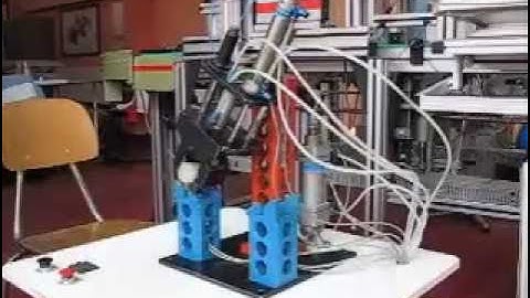 Pneumatic Manipulator with 3 cylinders