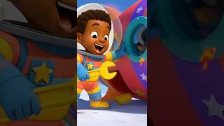 Leo can fix it 🔧🚀✨ Fun problem solving song for kids ✨ #kidsshorts #youtubekids #toddlersongs