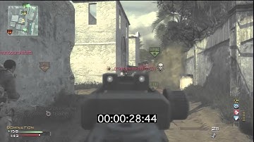 MW3 | 66 Second MOAB! | Worlds Fastest On Mission!
