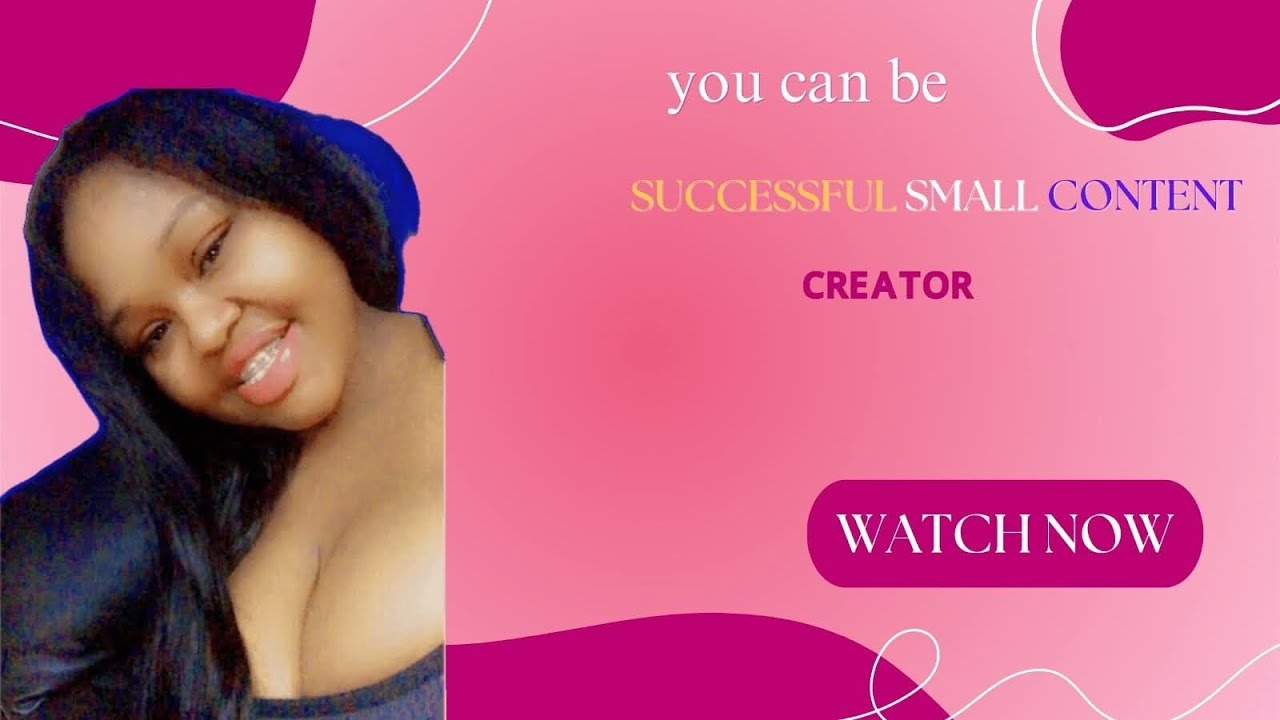 Small Creators You can be successful small content creator !!! - YouTube