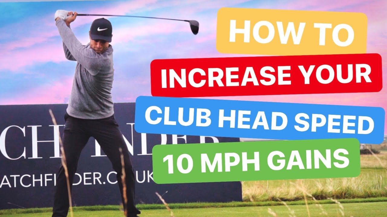 senior pga tour club head speed