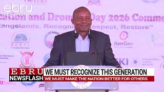 Kithure Kindiki Urges Leaders to Focus on Nation Building for Future Generations. #ebrunews