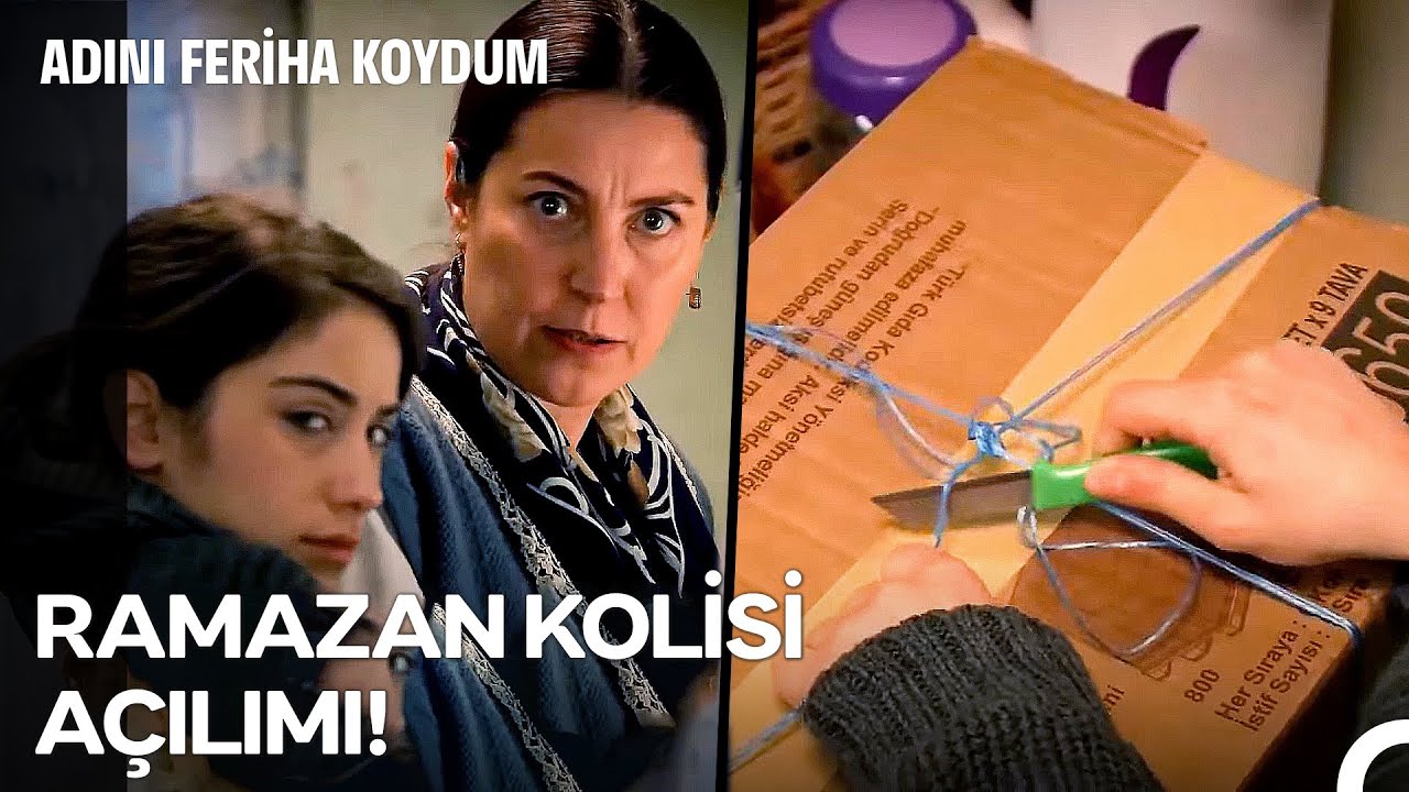 Yılmaz Ailesi 7. Bölüm l Birlikte Ramazan Kolilerini İnceliyoruz - Adını Feriha Koydum
