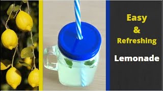 How to make Easy Lemonade | Perfect Summer Drink Recipe