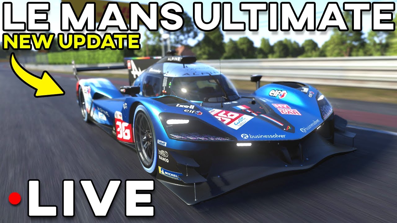 Test Drive Of The New LE MANS ULTIMATE Update - YouTube