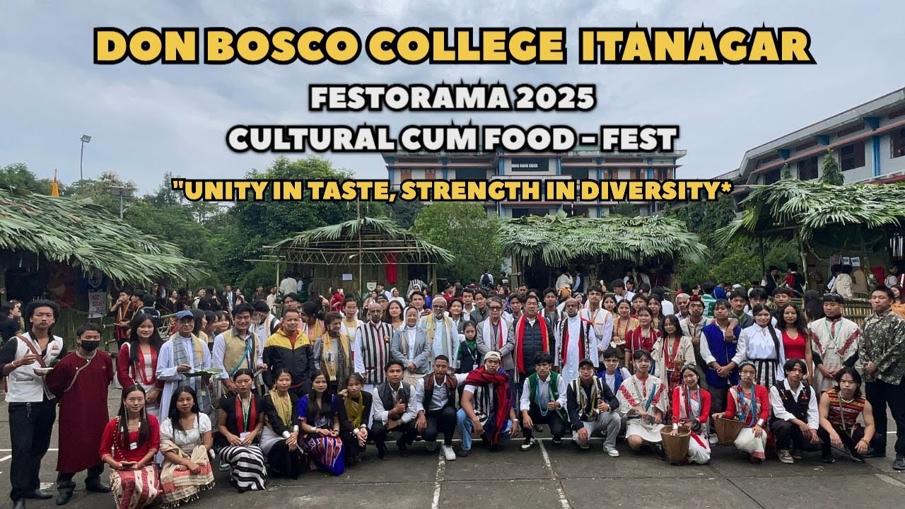 FESTORAMA 2025 / Don Bosco College Itanagar/ College Week 2025 - YouTube