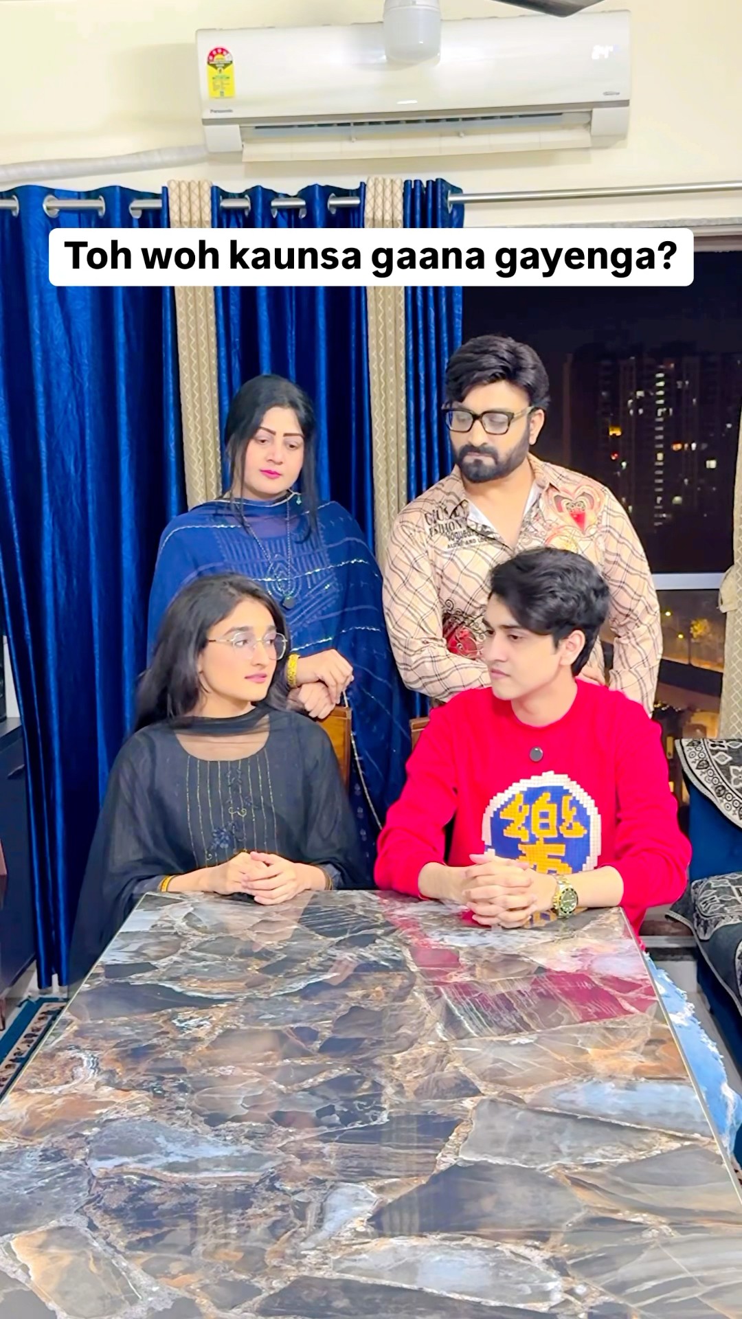 Lame Joke Family Battle?? #zidaanshahidaly #comedy #shorts