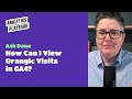 How to Create a Report with Chart Showing Organic Visits to a URL in the Past 30 Days on GA4