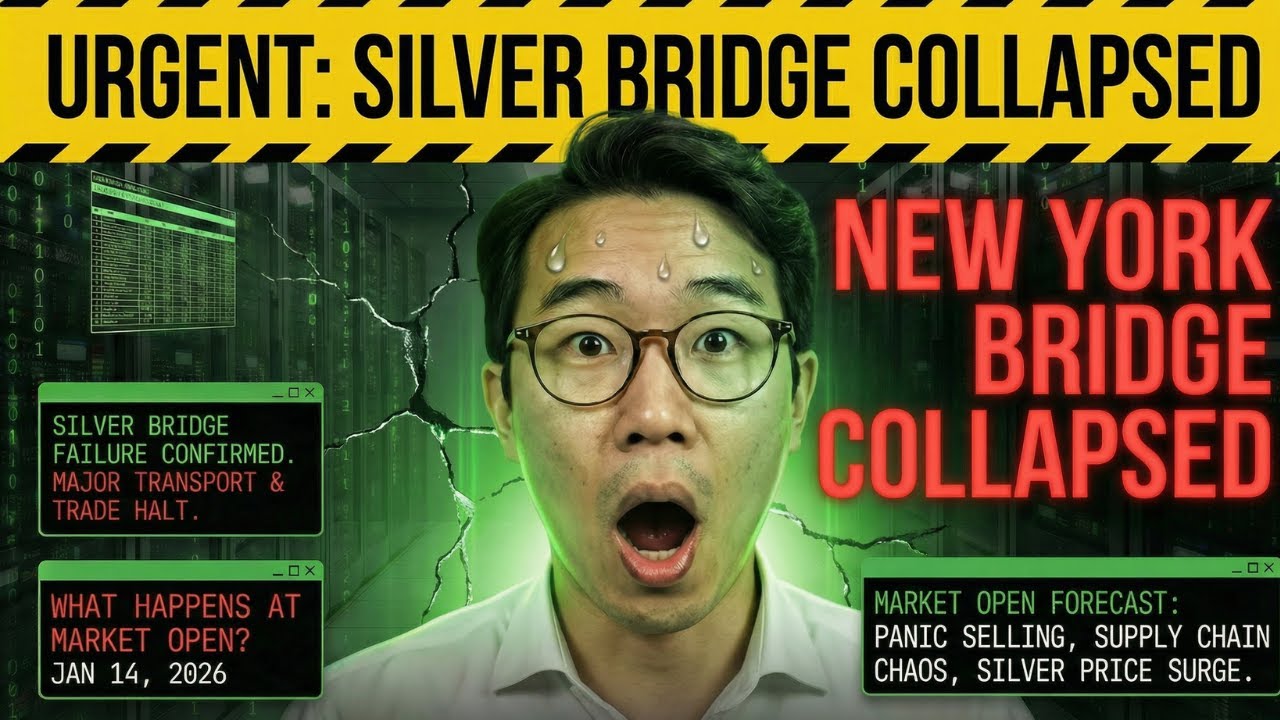 URGENT: The Silver Bridge Between London & New York Has COLLAPSED | What Happens at Market Open?