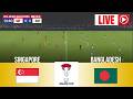 Singapore vs Bangladesh | AFC Asian Cup Qualification 2027 | PES 21 Simulation Gameplay