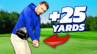 How to ADD 25 Yards to your DRIVER  IT'S SIMPLE