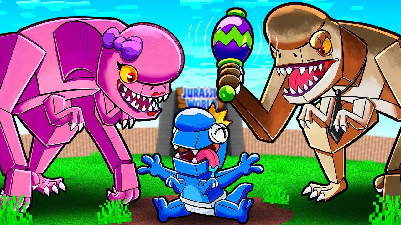 ¡FAMILIA DISTORTUS REX! (Minecraft D-Rex)