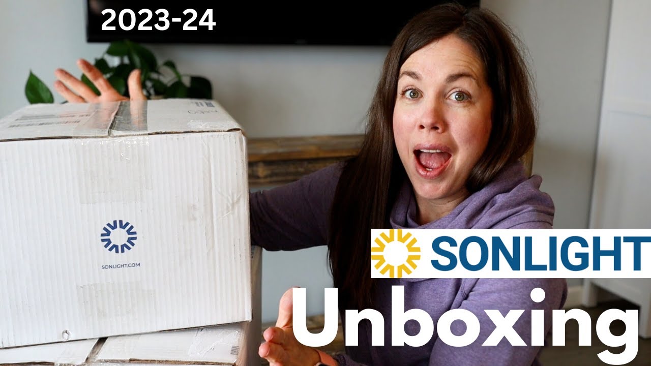 Sonlight Curriculum Unboxing for 20232024 Homeschool Year!! YouTube