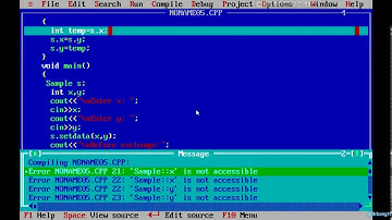 Swapping Two Private Members Of A Class Using Common Friend Function