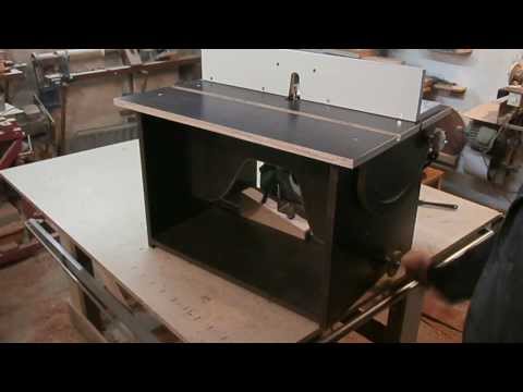 Универсальный фрезерный стол. Router table.